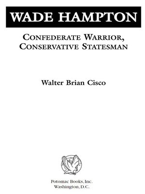 cover image of Wade Hampton
